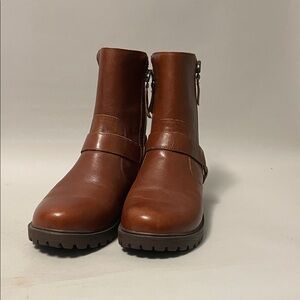 Alegria Brown Ankle Boots